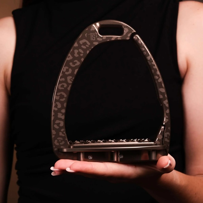 STAFFE DI SICUREZZA TECH STIRRUPS LEOPARD LIMITED EDITION Staffe di Sicurezza 