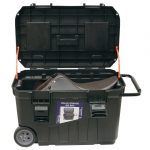 BAULE-TROLLEY IN PLASTICA grande con ruote Bauli & Bauletti 