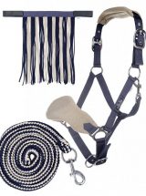 SET CAPEZZA LUNGHINA E FRANGIA Capezze Nylon 