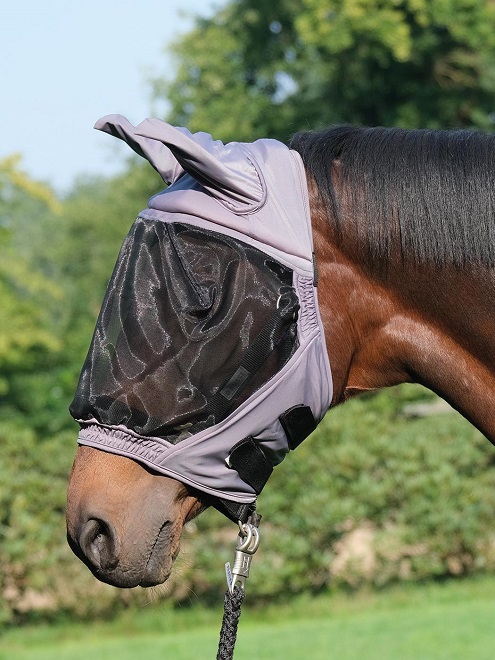 MASCHERA ANTIMOSCHE FLY BUCKLER * Maschera da paddock 