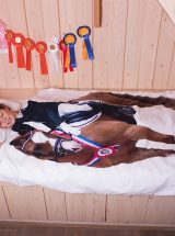 COPRI PIUMINO"CAVALIERE"  