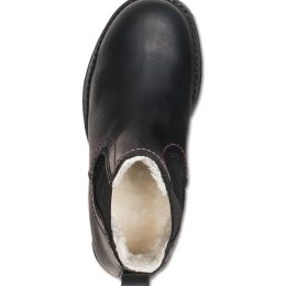 STIVALETTO IN PELLE CON PELO KIDS Stivaletti 