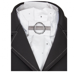 PLASTRON IN RASO CECILE Cravatte & Plastron 