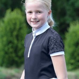 POLO CONCORSO BIMBA FINJA Junior, Manica Corta 