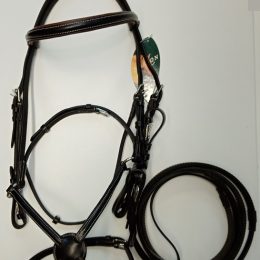 TESTIERA CAPEZZINA MEXICO TG. FULL NERO Incrocio 