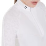 POLO GARA EQUESTRO LASER KNIT Donna, Manica Lunga 