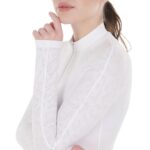 POLO GARA EQUESTRO LASER KNIT Donna, Manica Lunga 