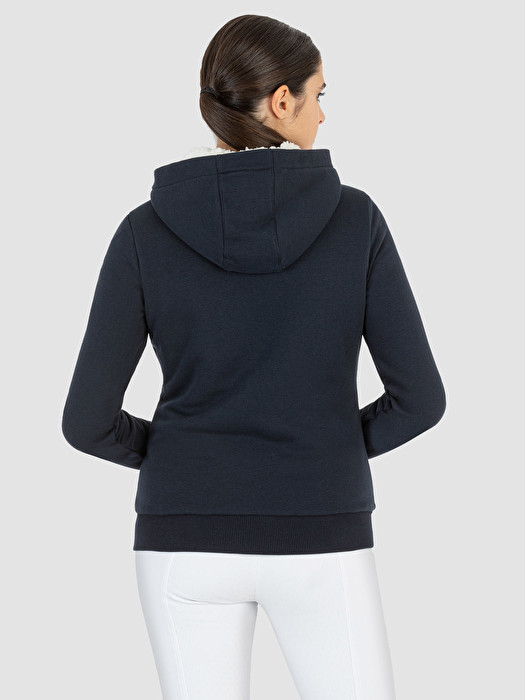 FELPA DONNA ZIP C/CAPPUCCIO CELASTEC Donna, Felpe e Pile 