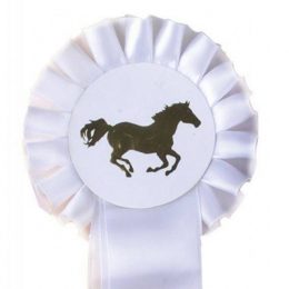 COCCARDA DA PREMIAZIONE Ø 10 cm Accessori Briglie 