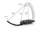STAFFE DI SICUREZZA TECH STIRRUPS VENICE  EVO CRYSTAL Staffe di Sicurezza 