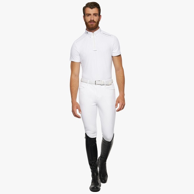 POLO GARA UOMO CAVALLERIA TOSCANA PIQUE'/JERSEY Manica Corta, Uomo 
