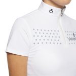 POLO GARA DA RAGAZZA CAVALLERIA TOSCANA S/FLOCK Junior, Manica Corta 