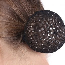 FERMACAPELLI CON RETINA E CRISTALLI Accessori Sicurezza 