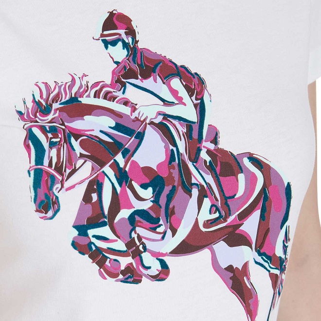 T-SHIRT JUMPING RIDER EQUESTRO DONNA* Donna, T-shirt 