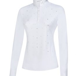 POLO COMPETIZIONE EQUILINE GUARDEG Donna, Manica Lunga 