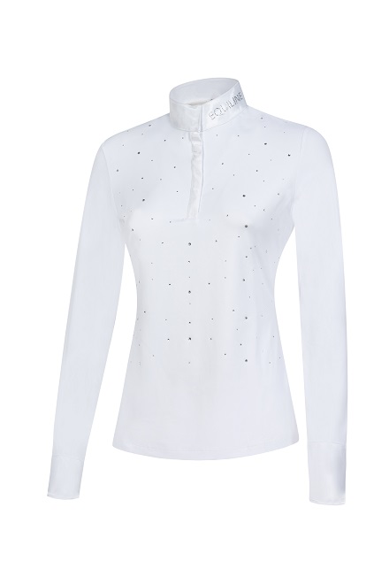 POLO COMPETIZIONE EQUILINE GUARDEG Donna, Manica Lunga 