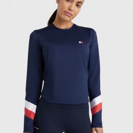 MAGLIA PARICOLLO TOMMY HILFIGER Donna, Manica Lunga 