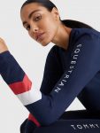 MAGLIA PARICOLLO TOMMY HILFIGER EQUESTRIAN Donna, Manica Lunga 