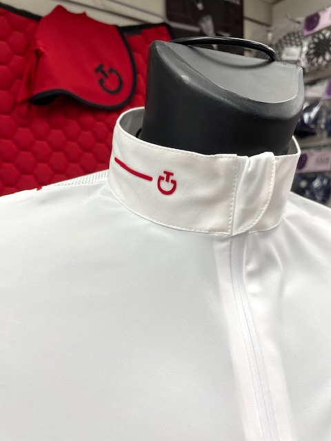 POLO GARA CAVALLERIA TOSCANA REVO Donna, Manica Corta 