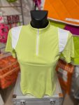 MAGLIA TECNICA DONNA EQUESTRO M/C NEON Polo da allenamento 