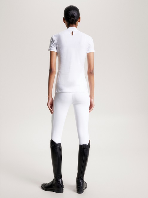POLO GARA TOMMY HILFIGER EQUESTRIAN CHELSEA Donna, Manica Corta 