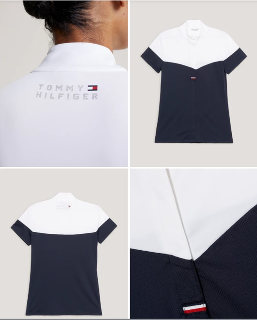 POLO CONCORSO TOMMY HILFIGER EQUESTRIAN MADISON Donna, Manica Corta 