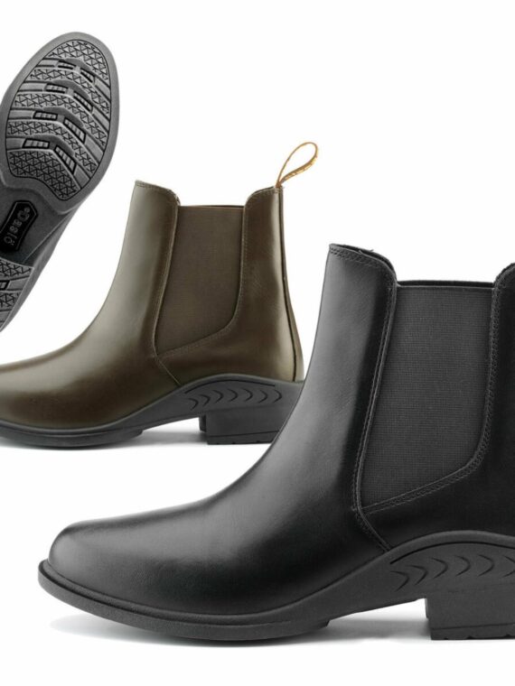 STIVALETTO PELLE DASLO CON ELASTICI LATERALI Stivaletti 