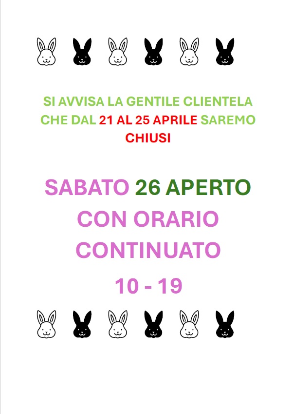 PASQUA 2025
