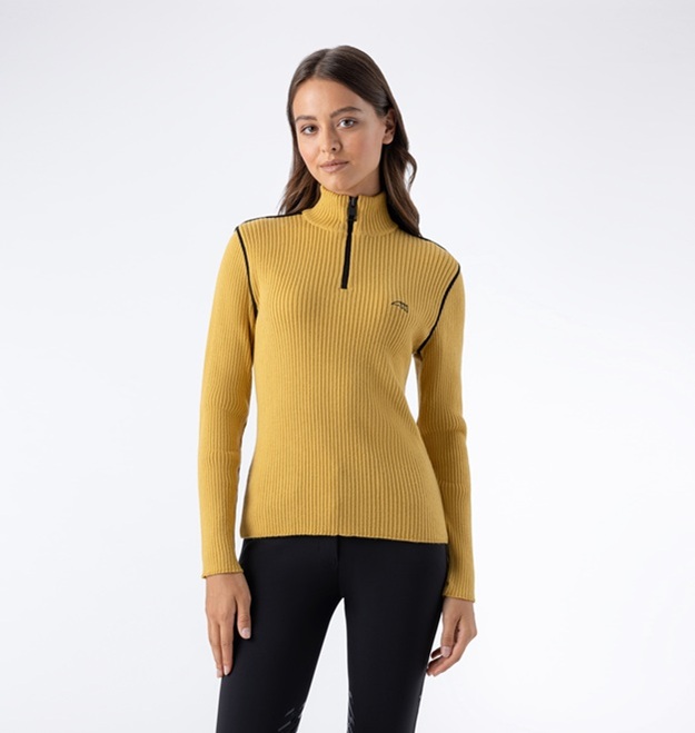 PULLOVER DONNA EQUILINE MEZZA ZIP EQCLIP Donna, Felpe e Pile 