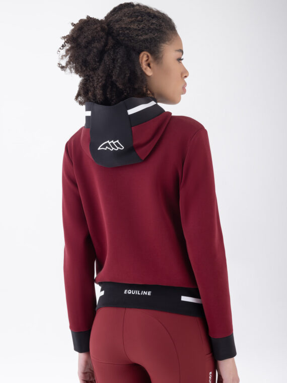 FELPA TECNICA DONNA EQUILINE EQCETIR Donna, Felpe e Pile 