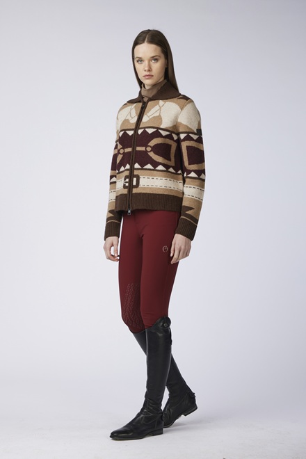 MAGLIONE ZIPPATO VALPARAISO VESTRUM Donna, Maglioni 